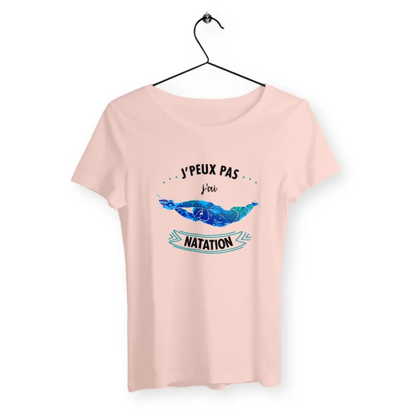 T-shirt femme J'peux pas j'ai natation