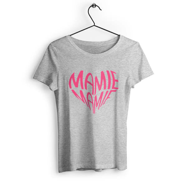 T-shirt femme Mamie cœur