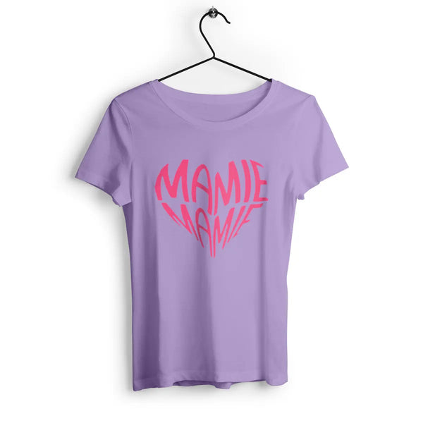 T-shirt femme Mamie cœur