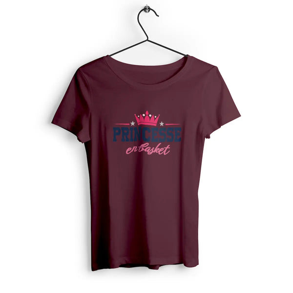 T-shirt femme Princesse en basket