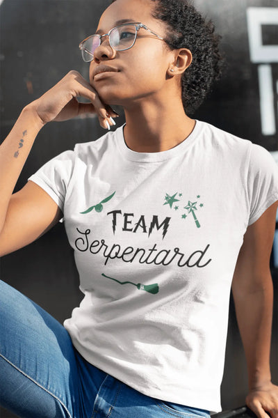 T-shirt femme Team Serpentard