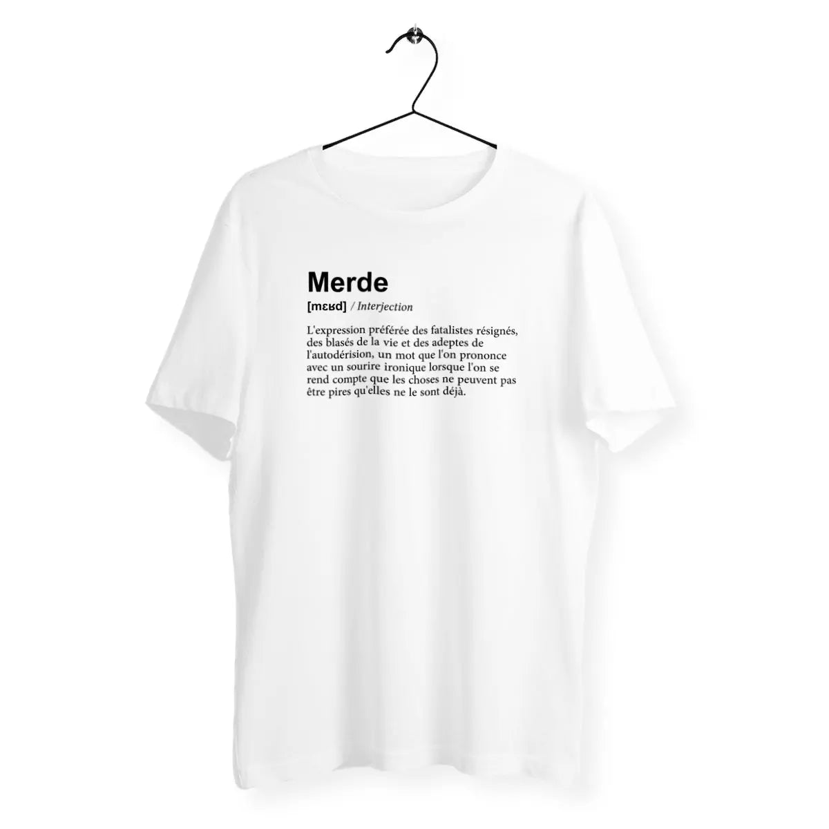 T-shirt homme Définition merde