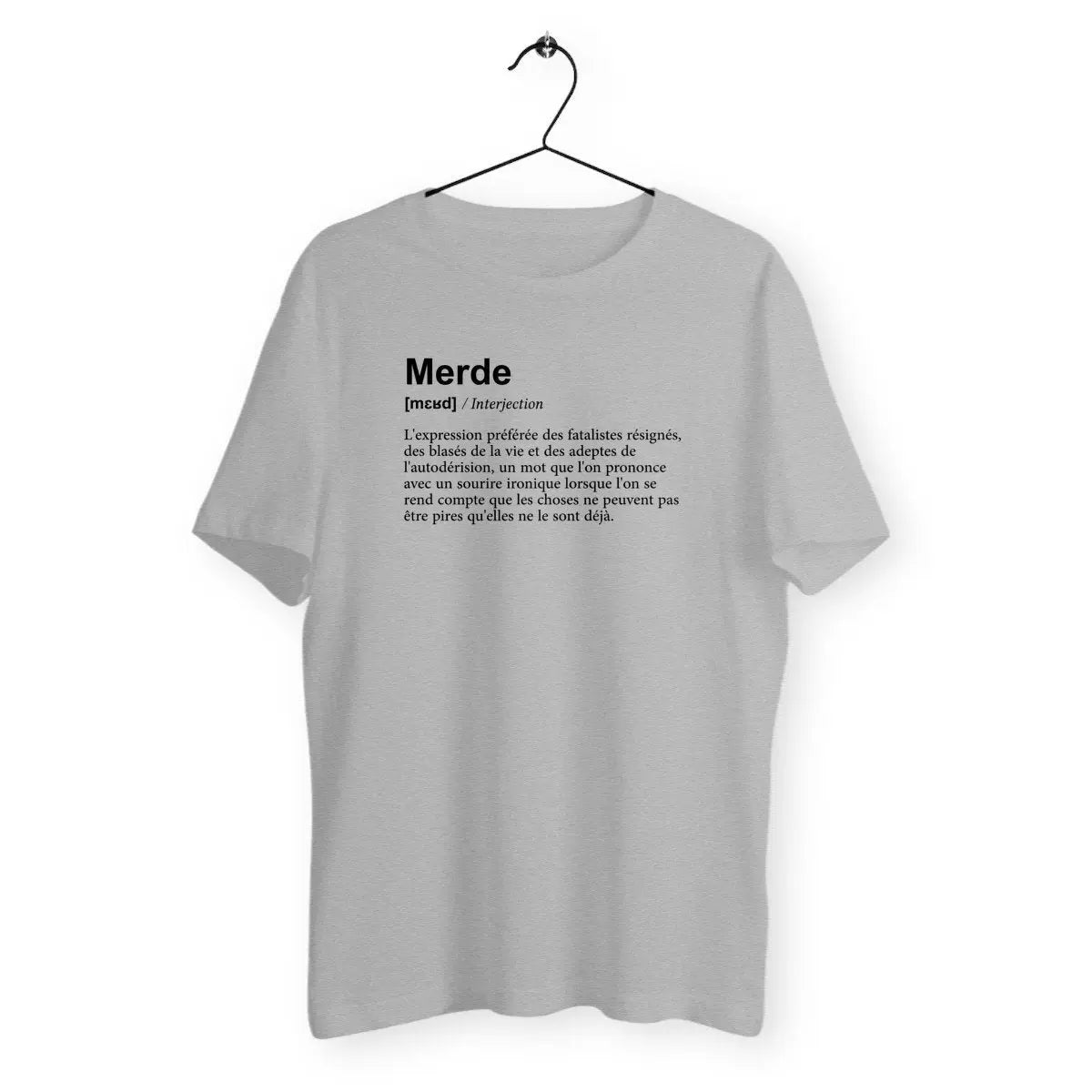 T-shirt homme Définition merde