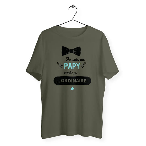 T-shirt homme Je suis un papy extra ordinaire