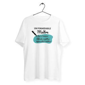 T-shirt homme Un formidable maître dur à trouver