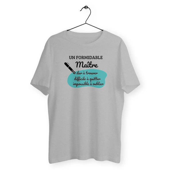 T-shirt homme Un formidable maître dur à trouver