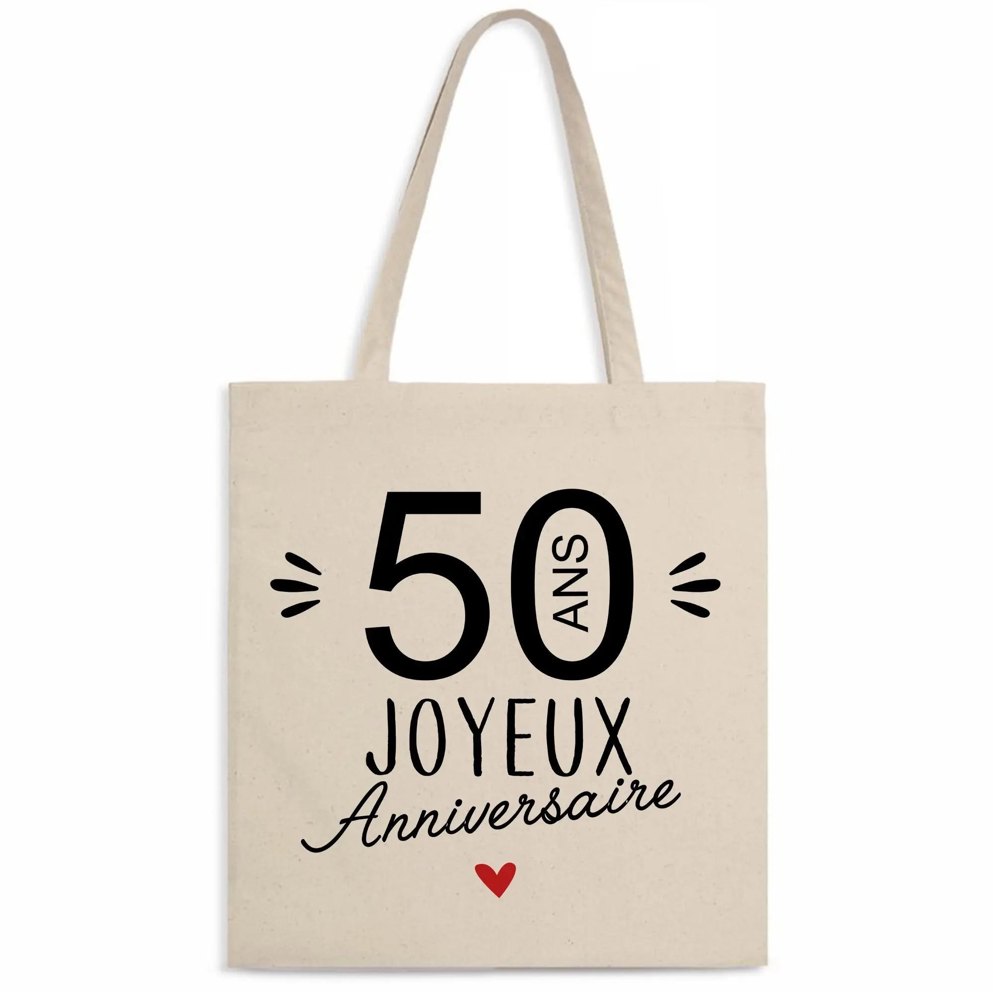 Totebag 50 Ans Joyeux Anniversaire