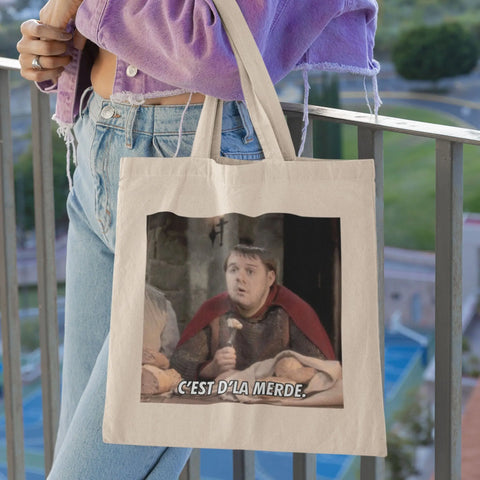 Totebag C'est d'la merde