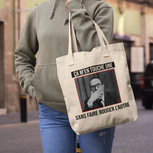 Totebag Ça m'en touche une sans faire bouger l'autre