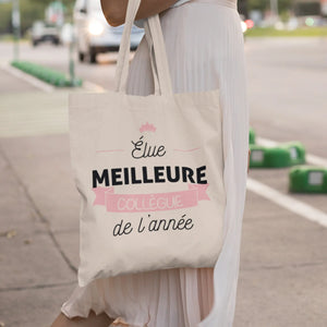 Totebag Élue meilleure collègue