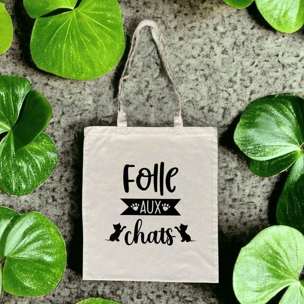 Totebag Folle aux chats