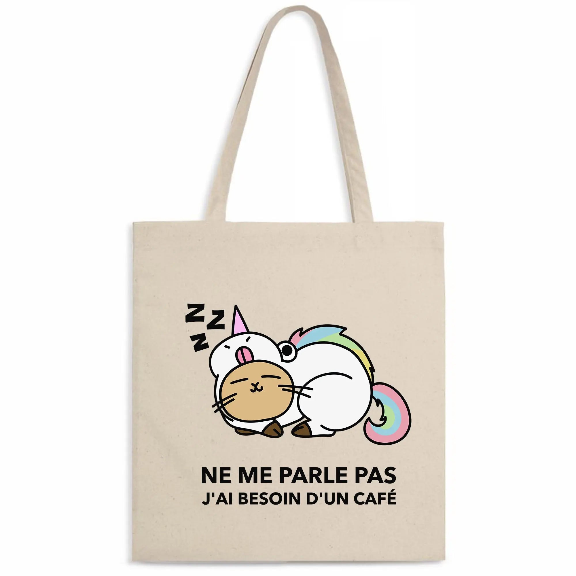 Totebag J'ai besoin d'un café