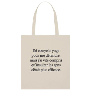 Totebag Le yoga pour me détendre