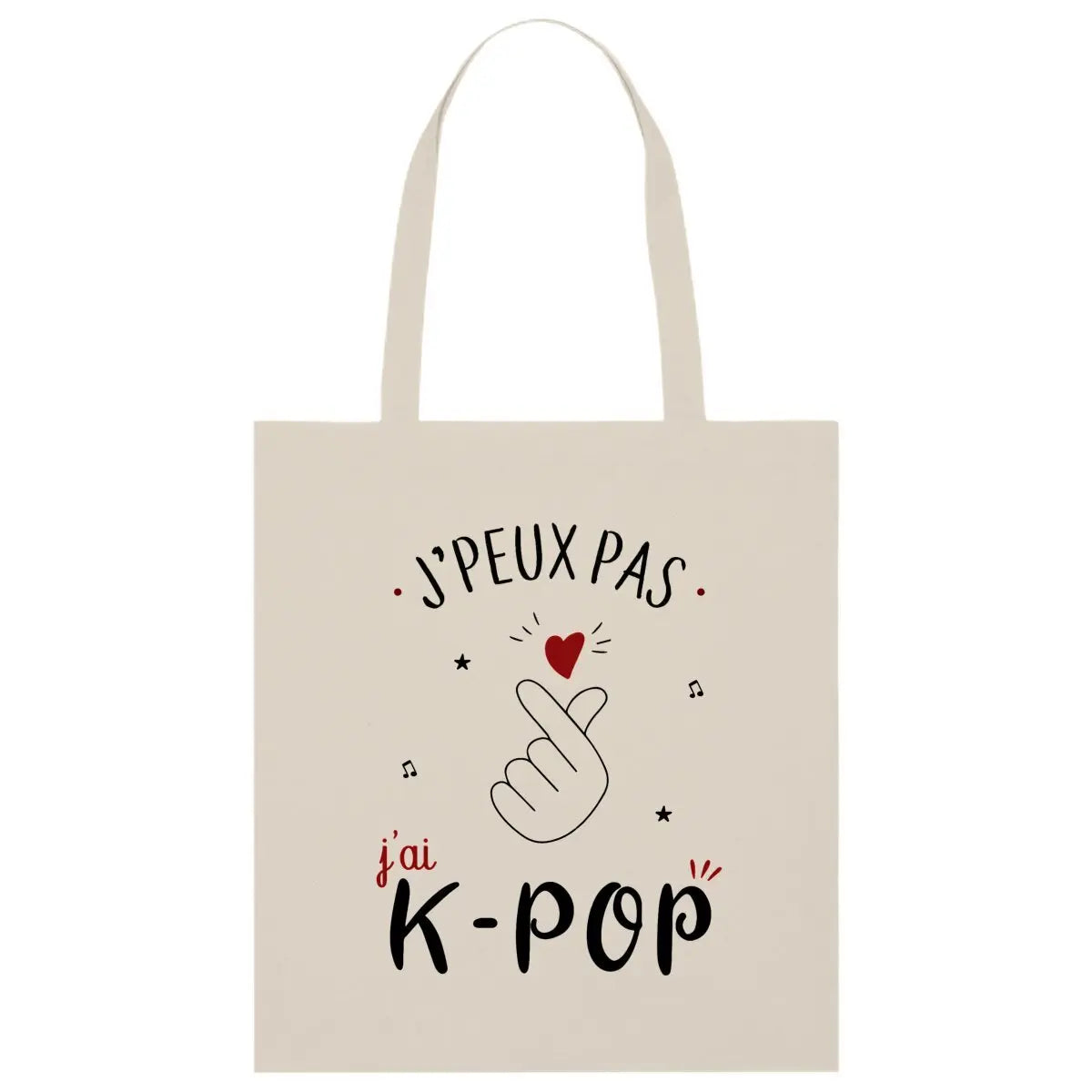 Totebag J'peux pas j'ai K-Pop