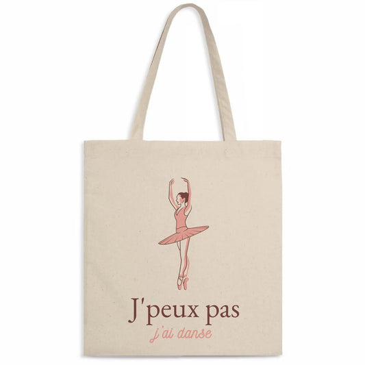 Totebag J'peux pas j'ai danse