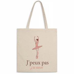 Totebag J'peux pas j'ai danse