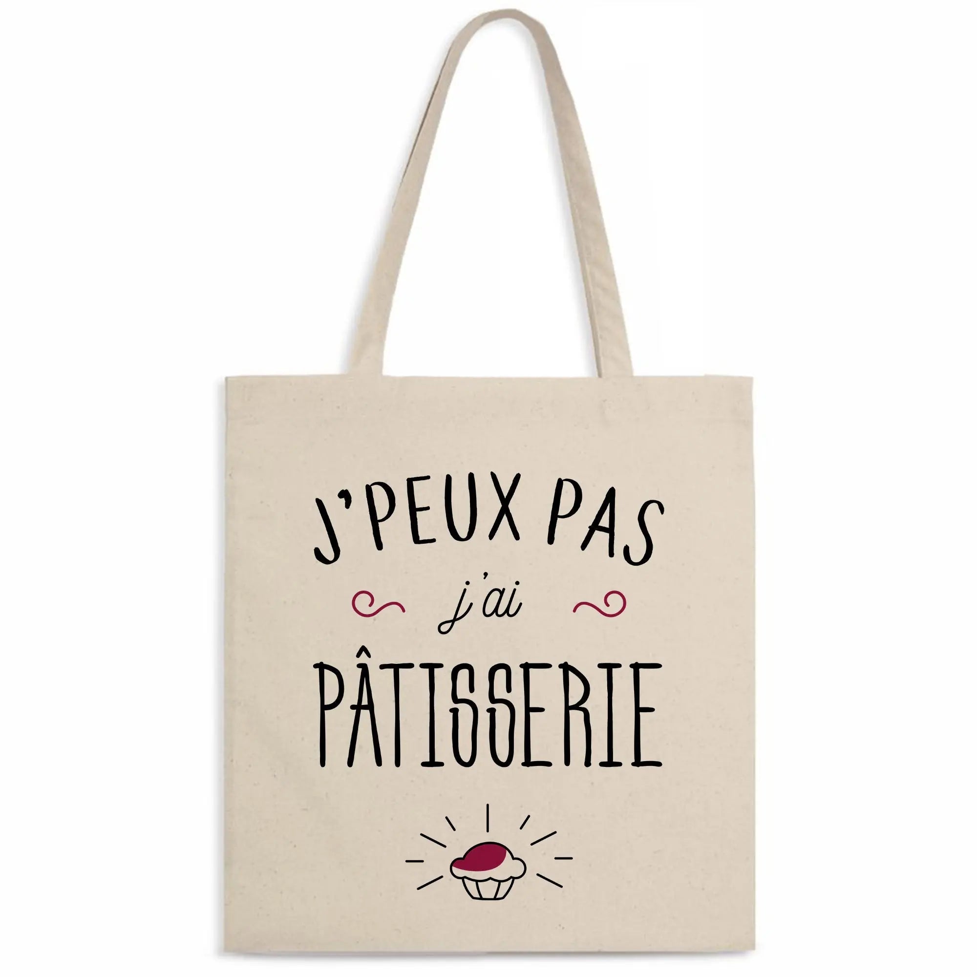 Totebag J'peux pas j'ai pâtisserie