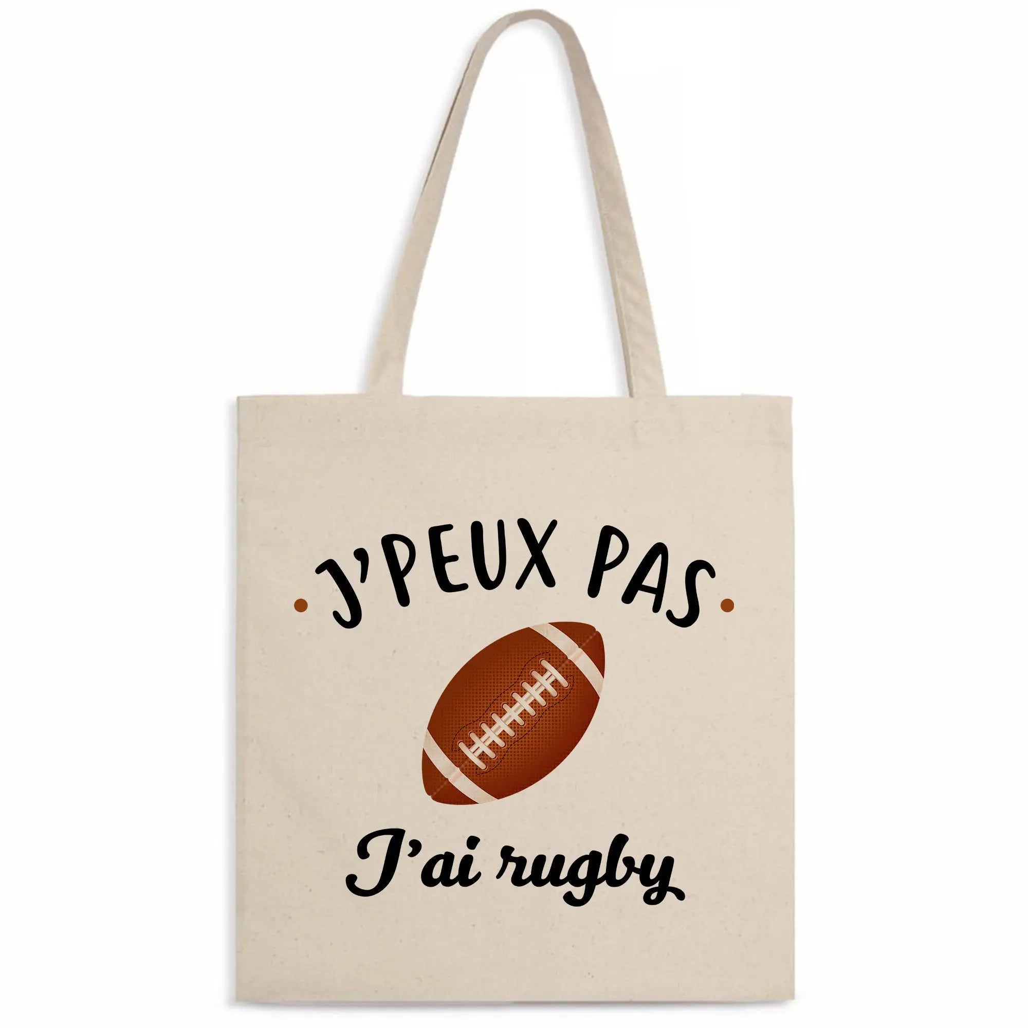 Totebag J'peux pas j'ai rugby