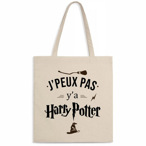 Totebag J'peux pas y'a Harry Potter