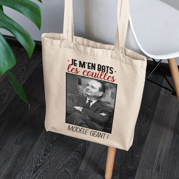 Totebag Je m'en bats les couilles