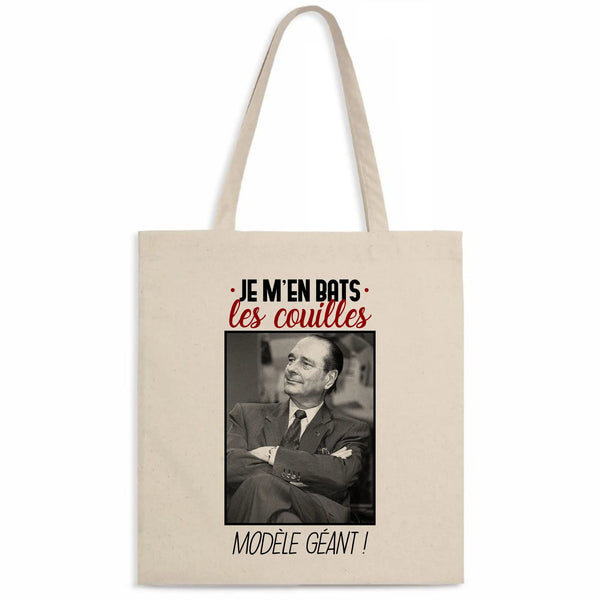 Totebag Je m'en bats les couilles