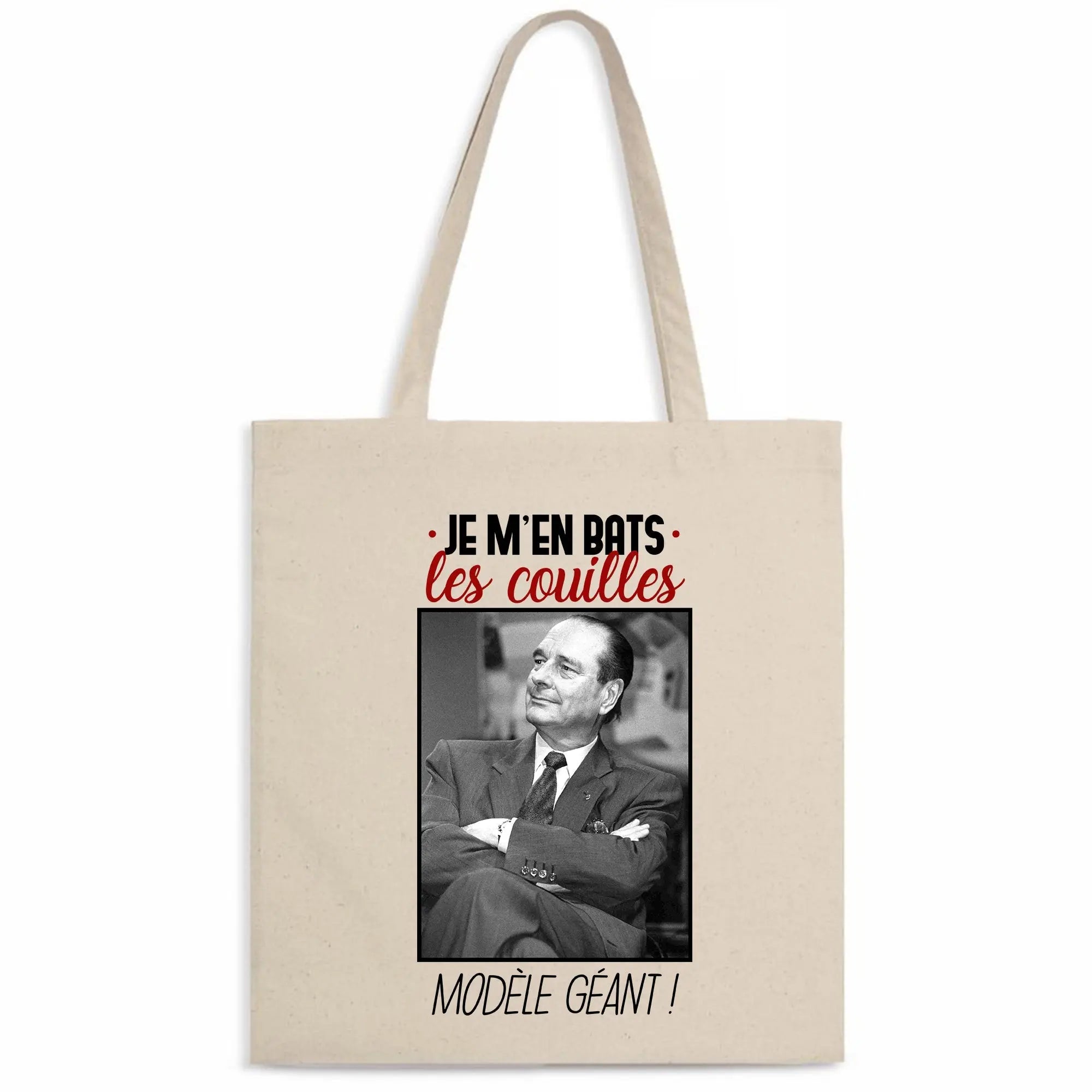 Totebag Je m'en bats les couilles