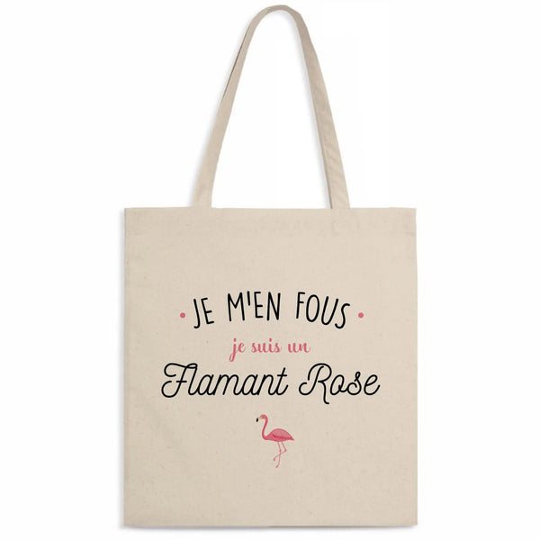 Totebag Je suis un flamant rose