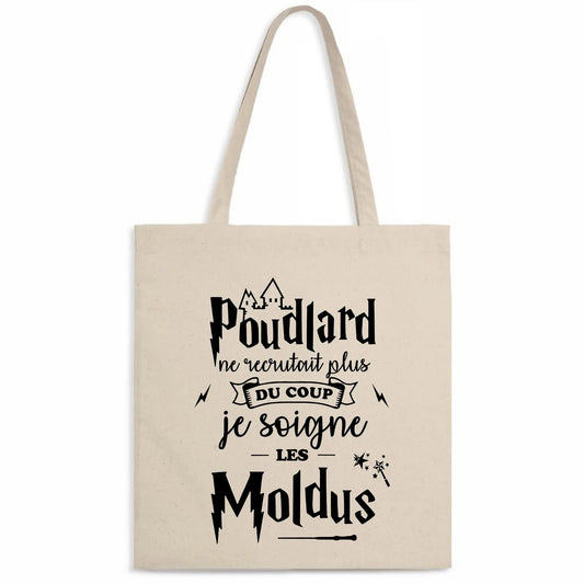 Totebag Je soigne les moldus