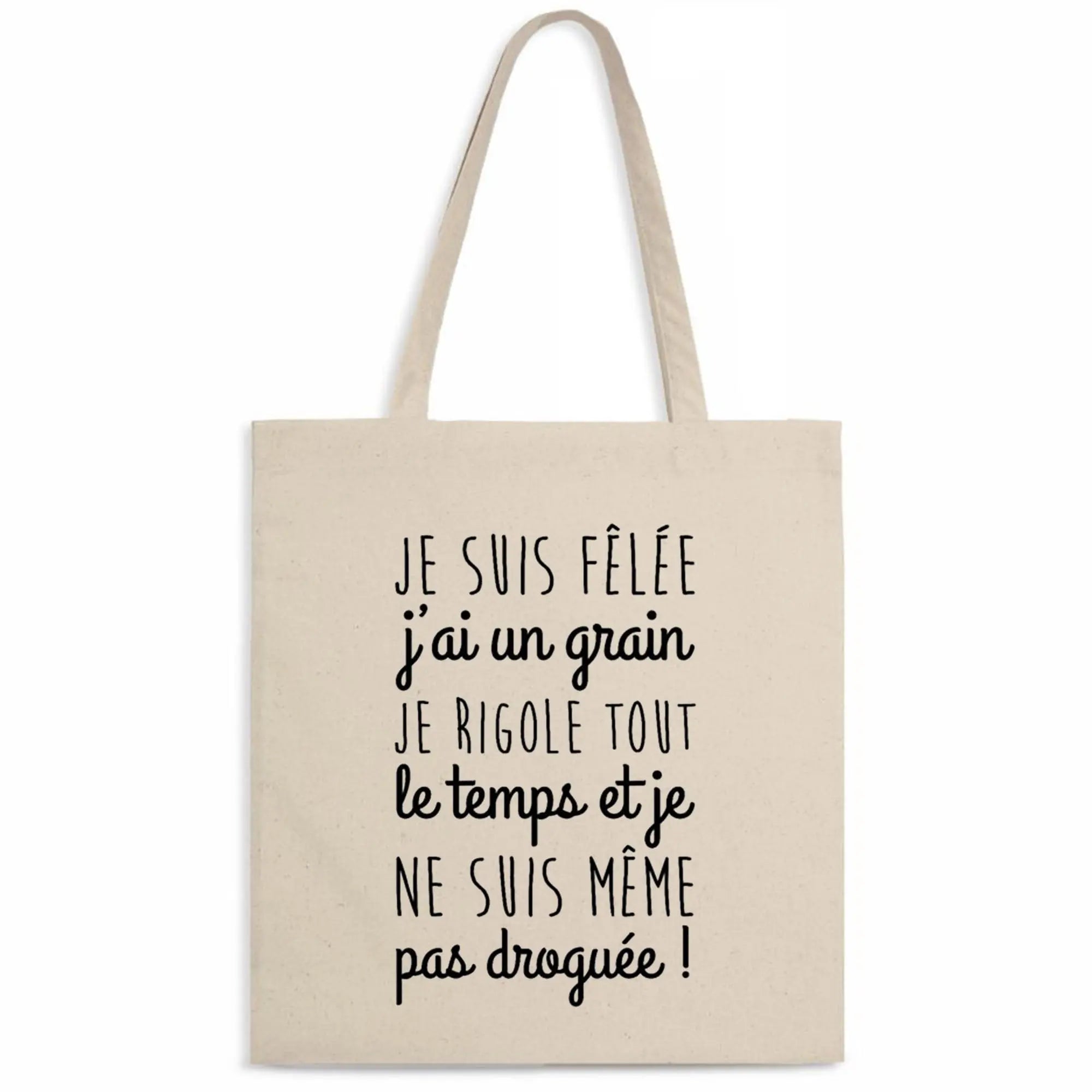 Totebag Je suis fêlée