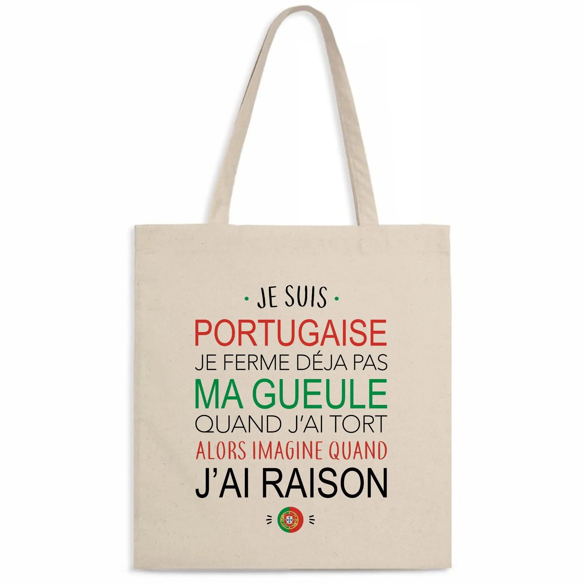 Totebag Je suis portugaise