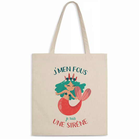 Totebag Je suis une sirène