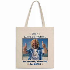 Totebag L'alcool c'est cool