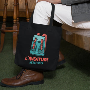 Totebag L'aventure m'attends