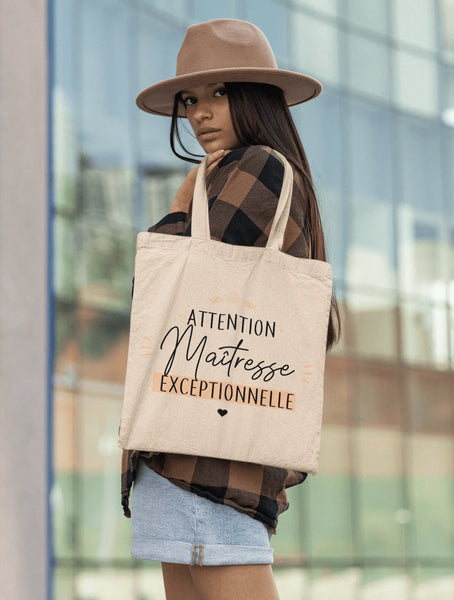 Totebag Maîtresse exceptionnelle