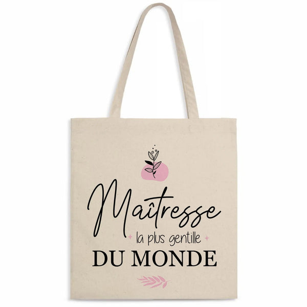 Totebag Maîtresse la plus gentille