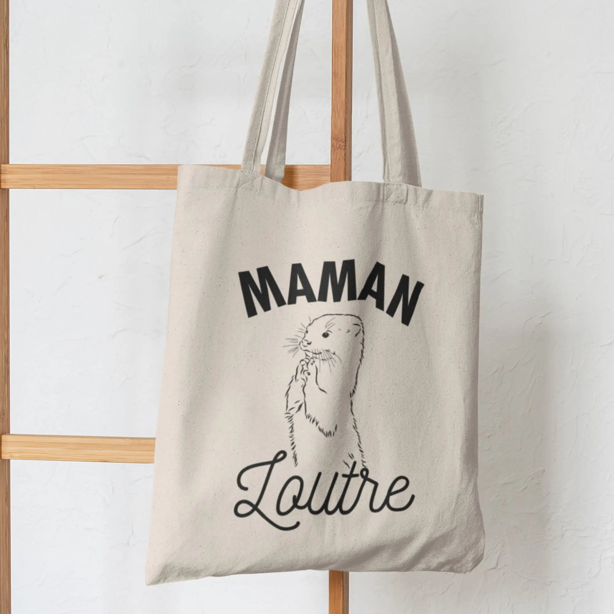 Totebag Maman loutre