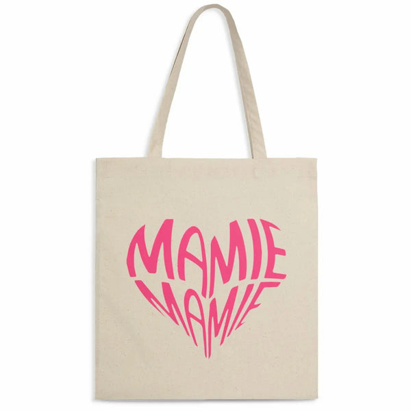 Totebag Mamie cœur