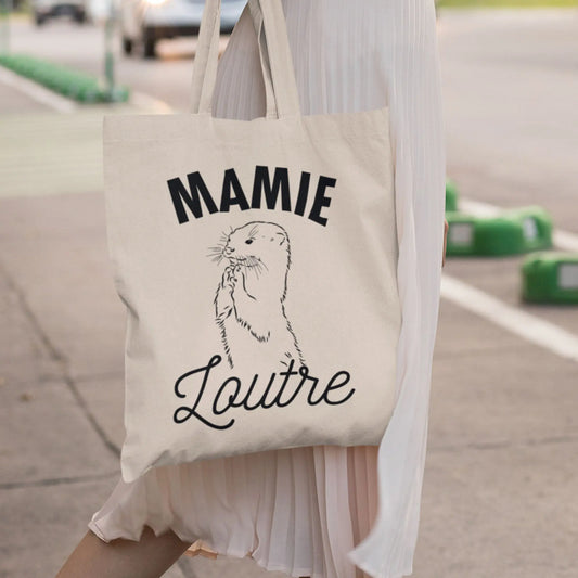 Totebag Mamie loutre