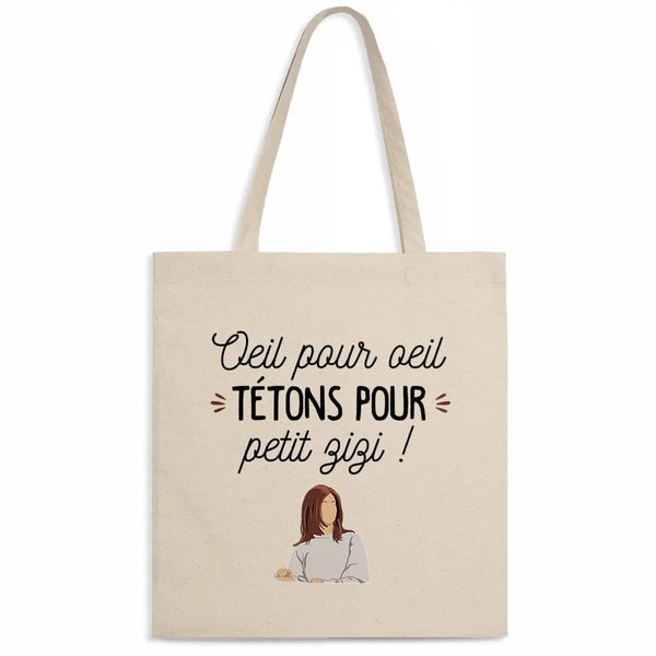 Totebag Tétons pour petit zizi