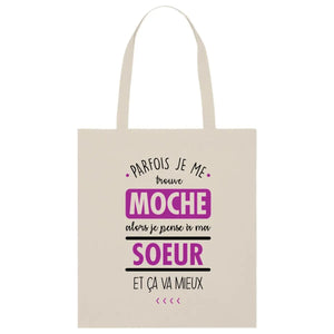 Totebag Parfois je me trouve moche