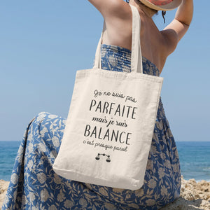 Totebag Pas parfaite mais balance