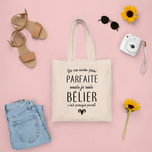 Totebag Pas parfaite mais bélier