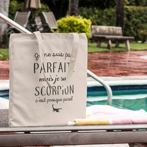 Totebag Pas parfaite mais scorpion