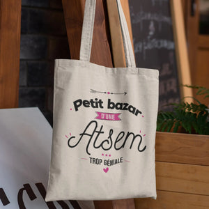 Totebag Petit bazar d'une atsem