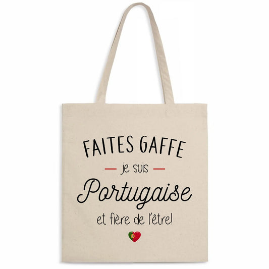 Totebag Portugaise et fière de l'être