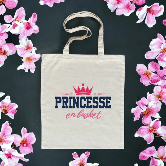 Totebag Princesse en basket