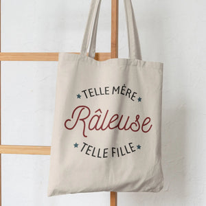 Totebag Râleuse Telle mère telle fille