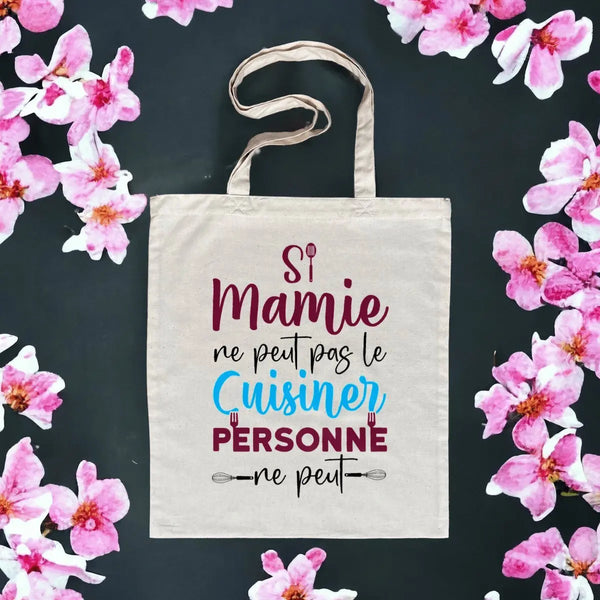 Totebag Si mamie ne peut pas le cuisiner