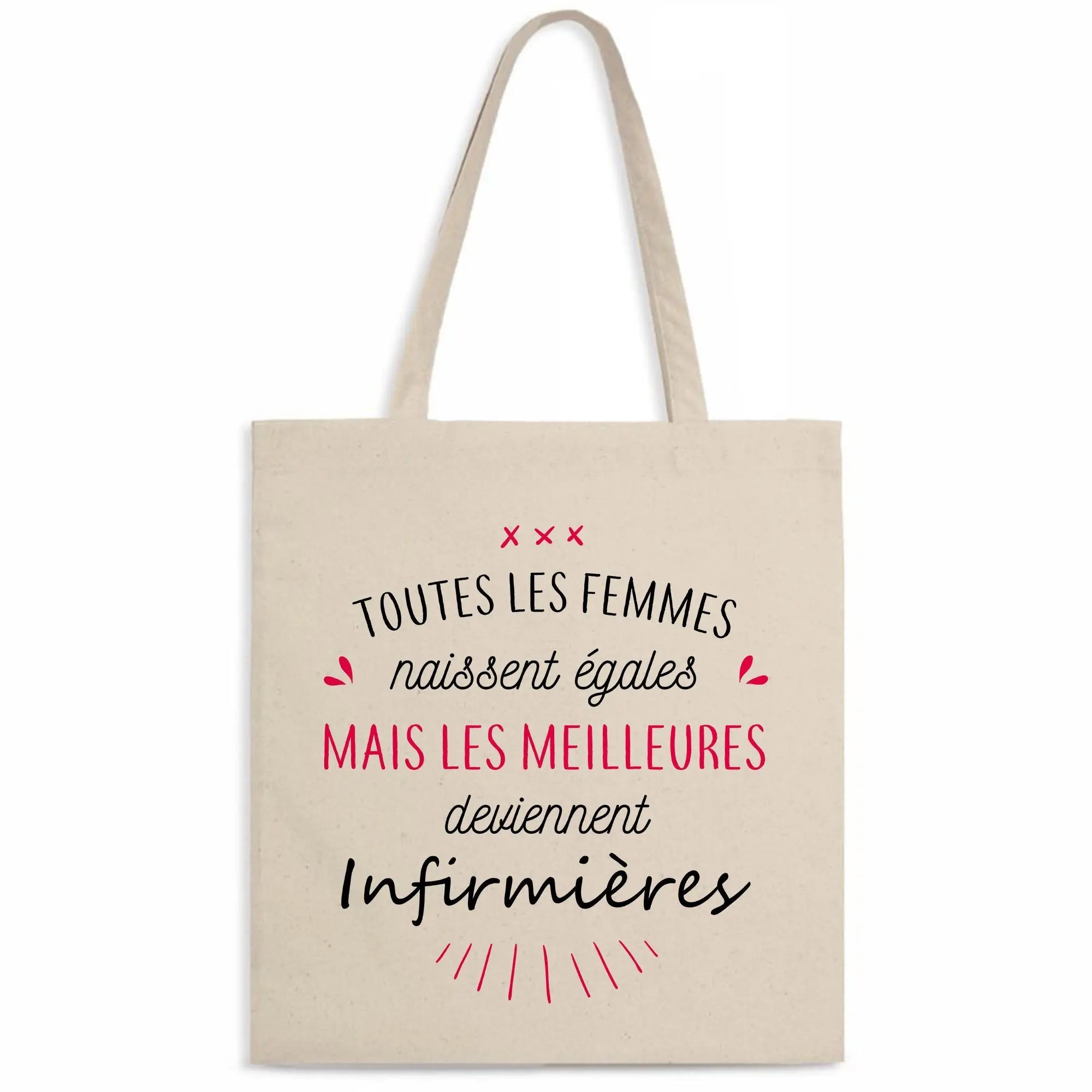 Totebag Les meilleures deviennent infirmières