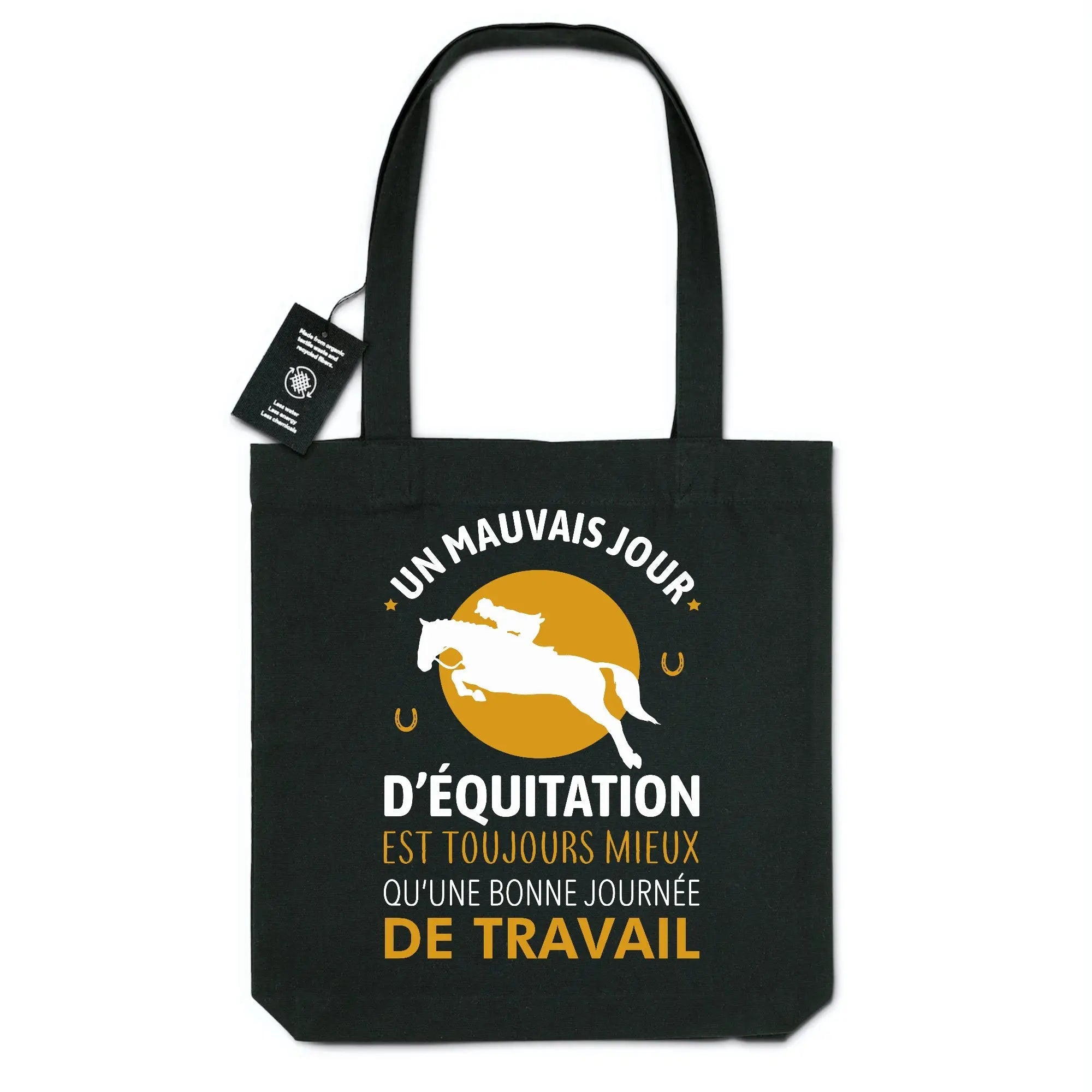 Totebag Un mauvais jour d'équitation